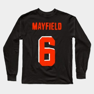 Mayfield Six Number Jersey Long Sleeve T-Shirt